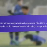 Analiza grup wiekowych w festiwalach FIFA Grassroots 2025: Kategorie młodzieżowe, Wskaźniki uczestnictwa, Trendy