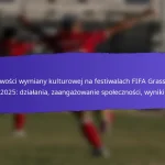 Wpływ festiwali grassroots FIFA na lokalne społeczności w 2025 roku: spójność społeczna, zaangażowanie, rozwój