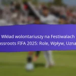 Warsztaty społecznościowe związane z festiwalami FIFA Grassroots 2025: planowanie, zaangażowanie, opinie