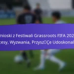 Rola liderów społeczności w festiwalach grassroots FIFA 2025: zaangażowanie, wpływ, wyniki