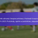 Dostępność wydarzeń dla uczestników z niepełnosprawnościami na Festiwalach FIFA Grassroots 2025: postanowienia, opinie, ulepszenia